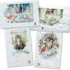 Assorted Boxed Christmas Cards - "Meow Mix"