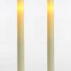 Flameless Taper Candle - Candle Impressions - Cream - 9in - 2pk