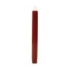Flameless Taper Candle - Mystique LED - Red - 10in