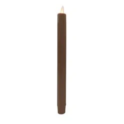 Flameless Taper Candle - Mystique LED - Taupe - 10in