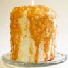 Cake Candle - Caramel Corn - 5in X 4.5in