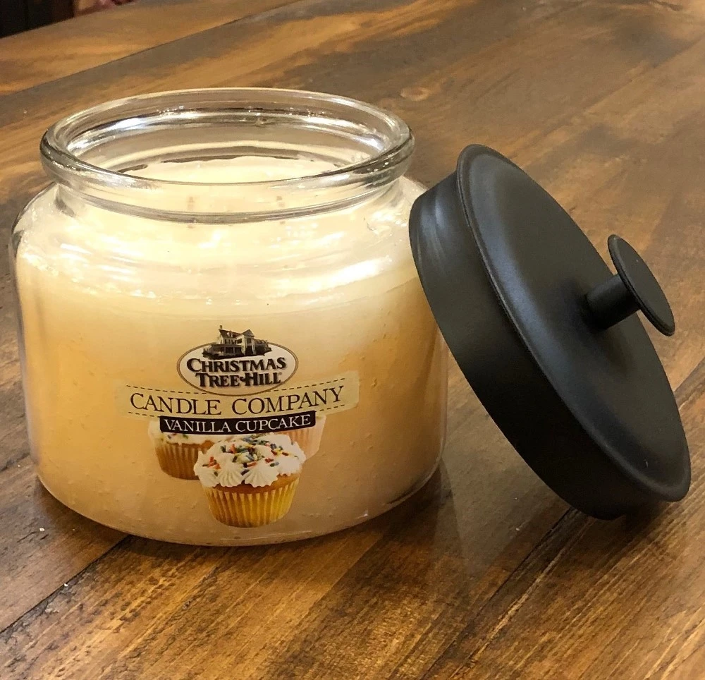 Christmas Tree Hill 3 Wick Candle - Vanilla Cupcake - 64oz 1 Christmas Tree Hill 3 Wick Candle - Vanilla Cupcake - 64oz