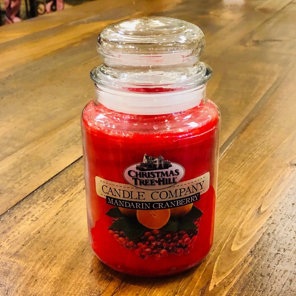 Christmas Tree Hill Candle - Mandarin Cranberry - 26oz 1 Christmas Tree Hill Candle - Mandarin Cranberry - 26oz