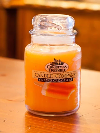 Christmas Tree Hill Candle - Orange Creamsicle - 26oz 1 Christmas Tree Hill Candle - Orange Creamsicle - 26oz
