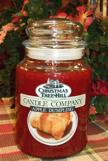 Christmas Tree Hill Candle - Apple Dumpling - 26oz 1 Christmas Tree Hill Candle - Apple Dumpling - 26oz
