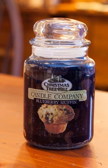 Christmas Tree Hill Candle - Blueberry Muffin - 26oz 1 Christmas Tree Hill Candle - Blueberry Muffin - 26oz