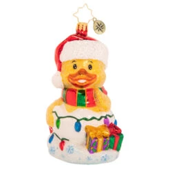 Christopher Radko Glass Ornament - Gone Quackers For Christmas 2021