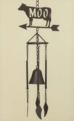 Cow Windchime - Moo - 30in