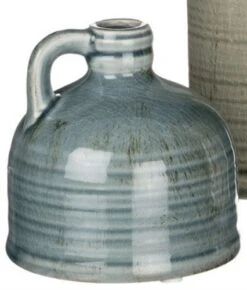 Decorative Jug Vase - Blue - 4in