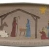 Decorative Wooden Tray - Oh Holy Night - 20.5in