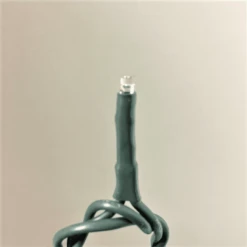 Teeny Bulb String Lights - Warm White - Green Cord - Set Of 50