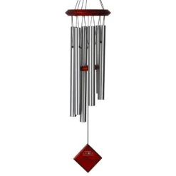 Woodstock Windchimes - Chimes Of Pluto - Silver