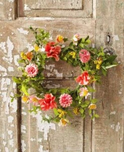 Floral Candle Ring - Wild Petals - 4.5in