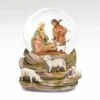 Fontanini Glitterdome - Holy Family With Sheep