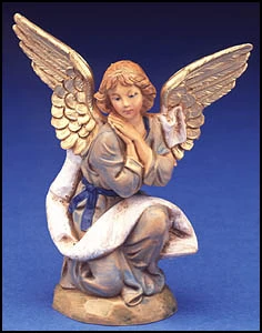 Fontanini Nativity - 5in Collection - Kneeling Angel