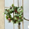 Jolly Holly Candle Ring - 4.5in