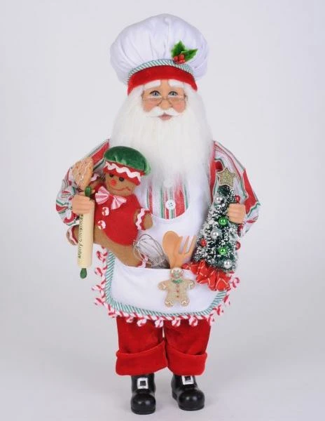 Karen Didion Santa - 16in - Gingerbread Fun 2020 1 Karen Didion Santa - 16in - Gingerbread Fun 2020