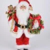 Karen Didion Santa - 16in - Lighted Berry Wreath 2020