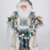 Karen Didion Santa - 16in - Lighted Coastal Swag 2020