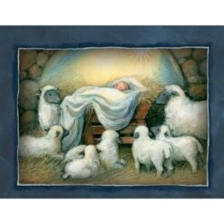 Lang Boxed Christmas Cards - Nativity - Susan Winget
