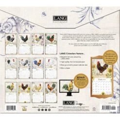 Lang Calendar - 2024 - Proud Rooster - Susan Winget -Cheap Decor Things Store lang calendar 2024 proud rooster susan winget 5