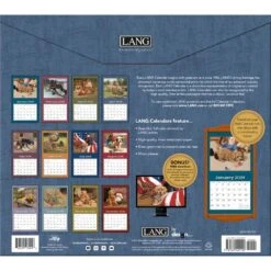 Lang Calendar - 2024 - Puppy - Jim Lamb -Cheap Decor Things Store lang calendar 2024 puppy jim lamb 5