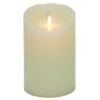 Flameless Pillar Candle - Mystique LED - Ivory - 5in X 3.25in