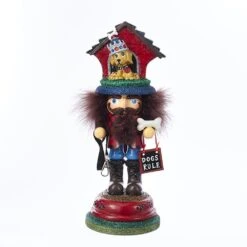 Nutcracker - Doghouse Hat Nutcracker - 13in