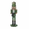 Nutcracker - Irish Nutcracker On Shamrock Base - 15in