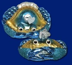 Old World Christmas Glass Ornament - Blue Crab