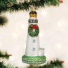 Old World Christmas Glass Ornament - Ocracoke Lighthouse