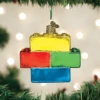Old World Christmas Glass Ornament - Building Blocks