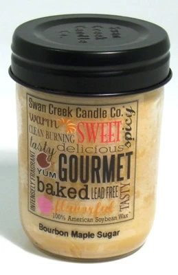 Swan Creek Candle - Bourbon Maple Sugar - 12oz 1 Swan Creek Candle - Bourbon Maple Sugar - 12oz