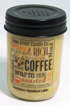 Swan Creek Candle - Cinnamon Hazelnut Latte - 12oz