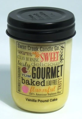 Swan Creek Candle - Vanilla Pound Cake - 12oz 1 Swan Creek Candle - Vanilla Pound Cake - 12oz