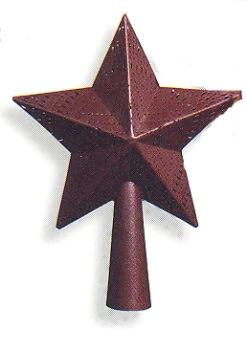 Park Designs Tree Topper - Red Star - 9in